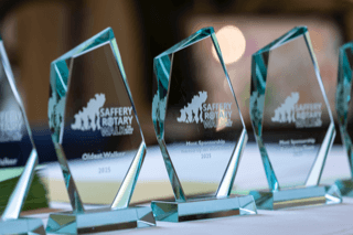 Just some of the accomplishment awards presented following the 2025 Walk